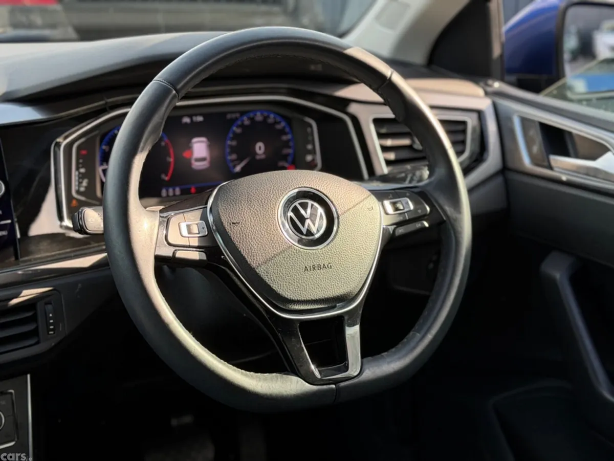 Volkswagen Polo Hatchback, Petrol, 2021, Blue
