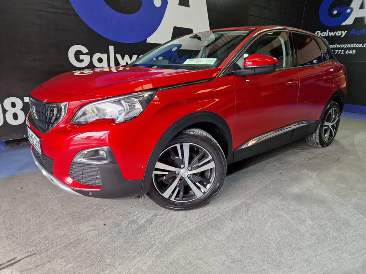 Peugeot 3008 Hatchback, Diesel, 2018, Red