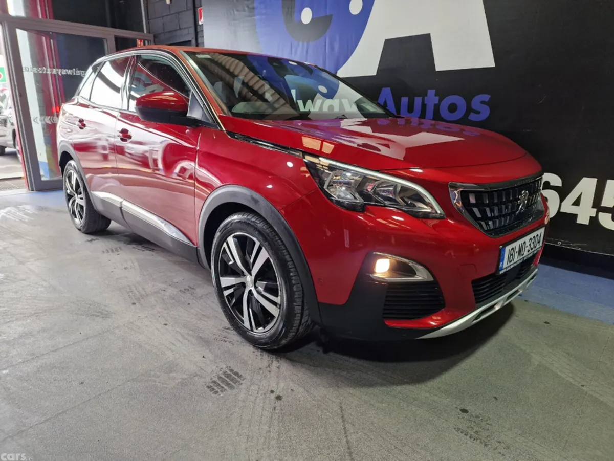 Peugeot 3008 Hatchback, Diesel, 2018, Red