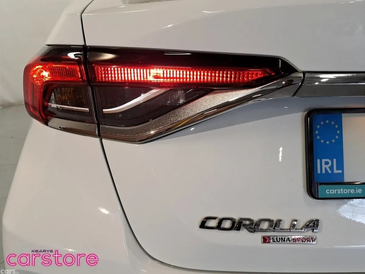 Toyota Corolla Saloon, Petrol Hybrid, 2023, White