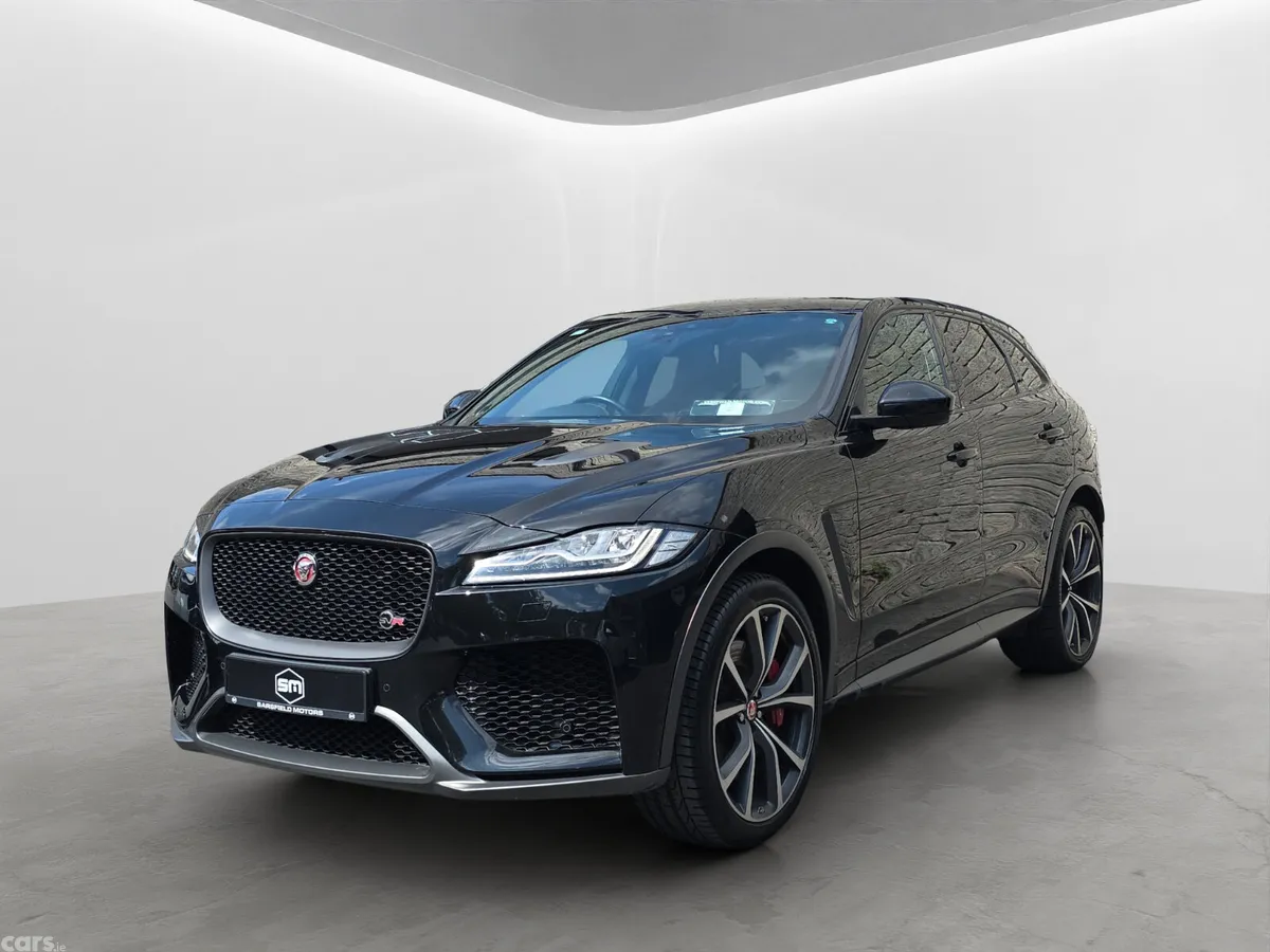Jaguar F-Pace SUV, Petrol, 2019, Black