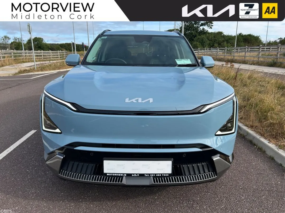 Kia EV5 SUV, Electric, 2027, Blue