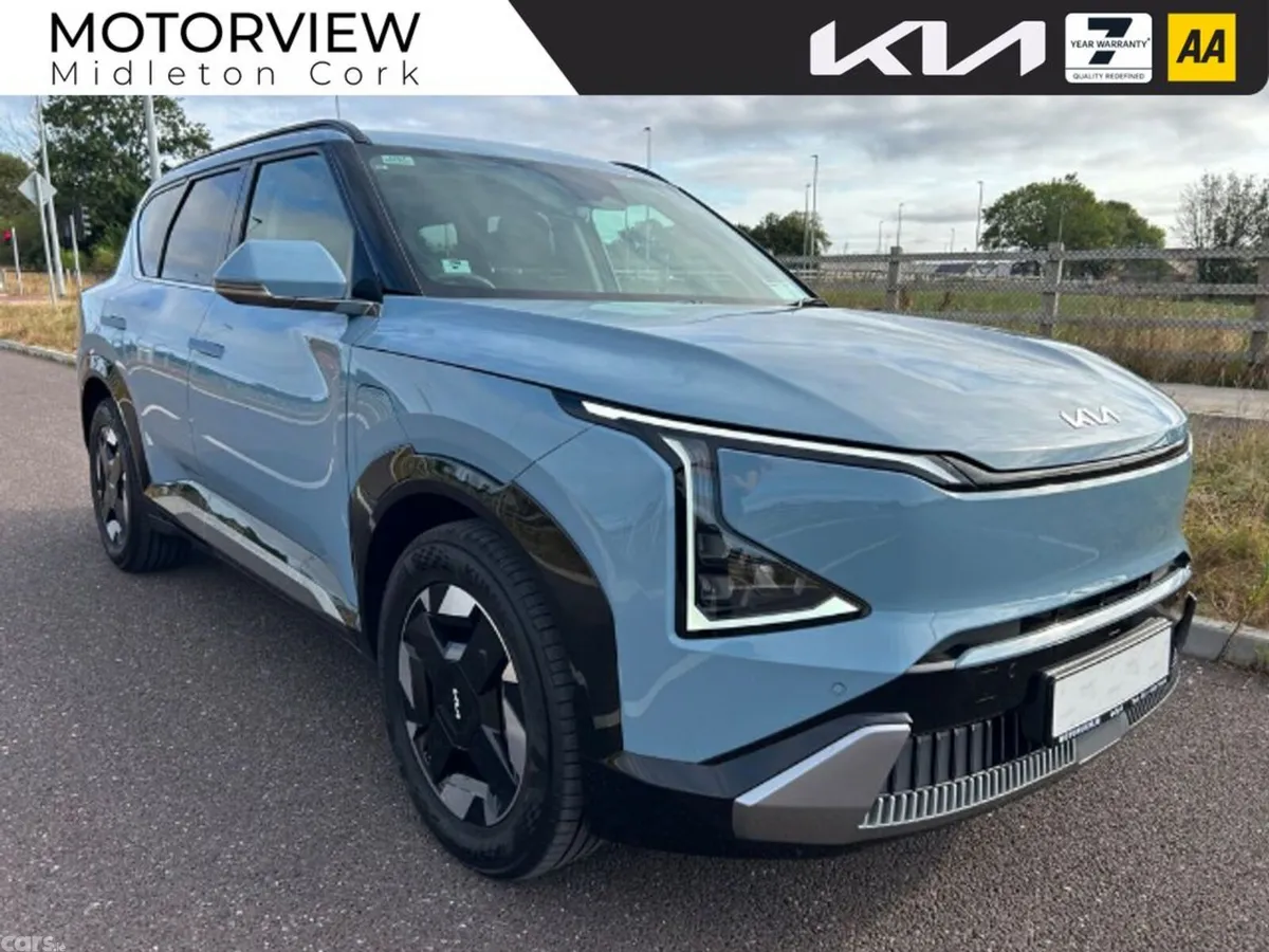 Kia EV5 SUV, Electric, 2027, Blue