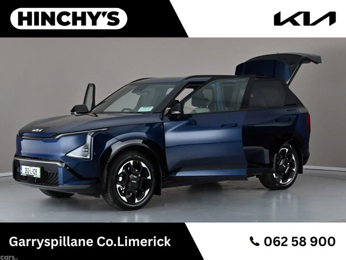 Kia EV5 SUV, Electric, 2026, Blue