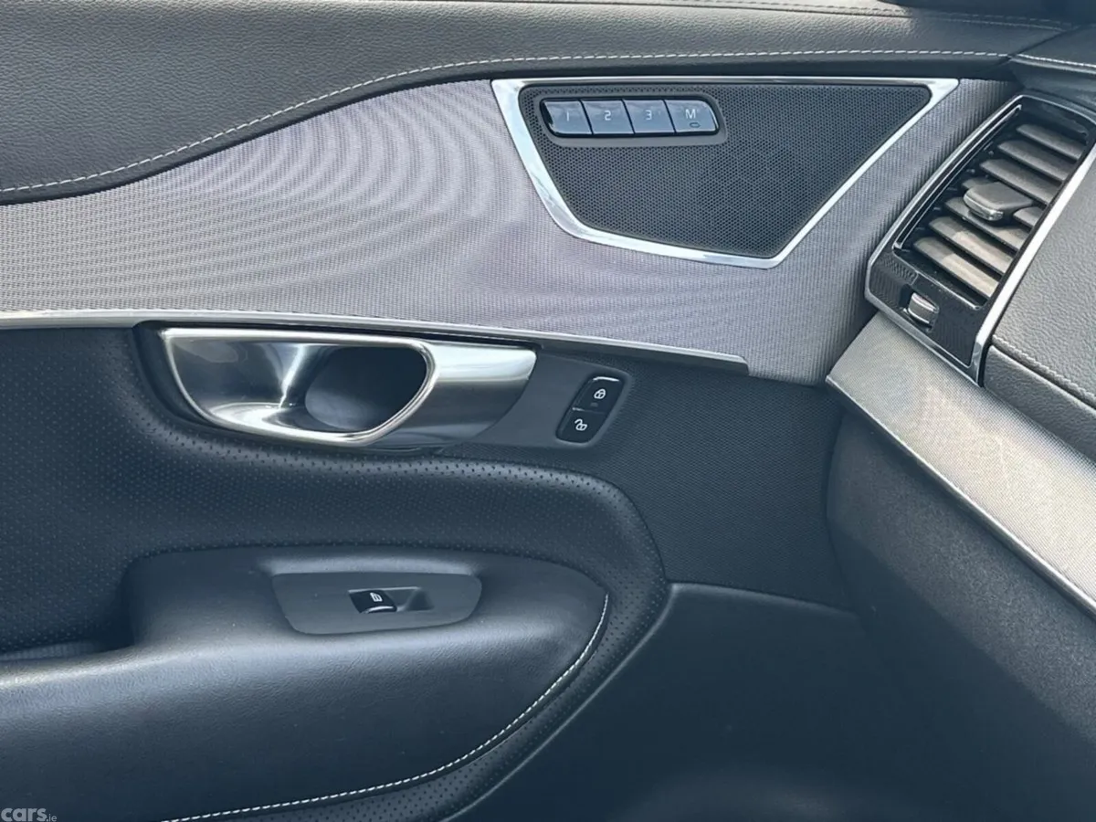 Volvo XC90 SUV, Petrol Plug-in Hybrid, 2020, Silver