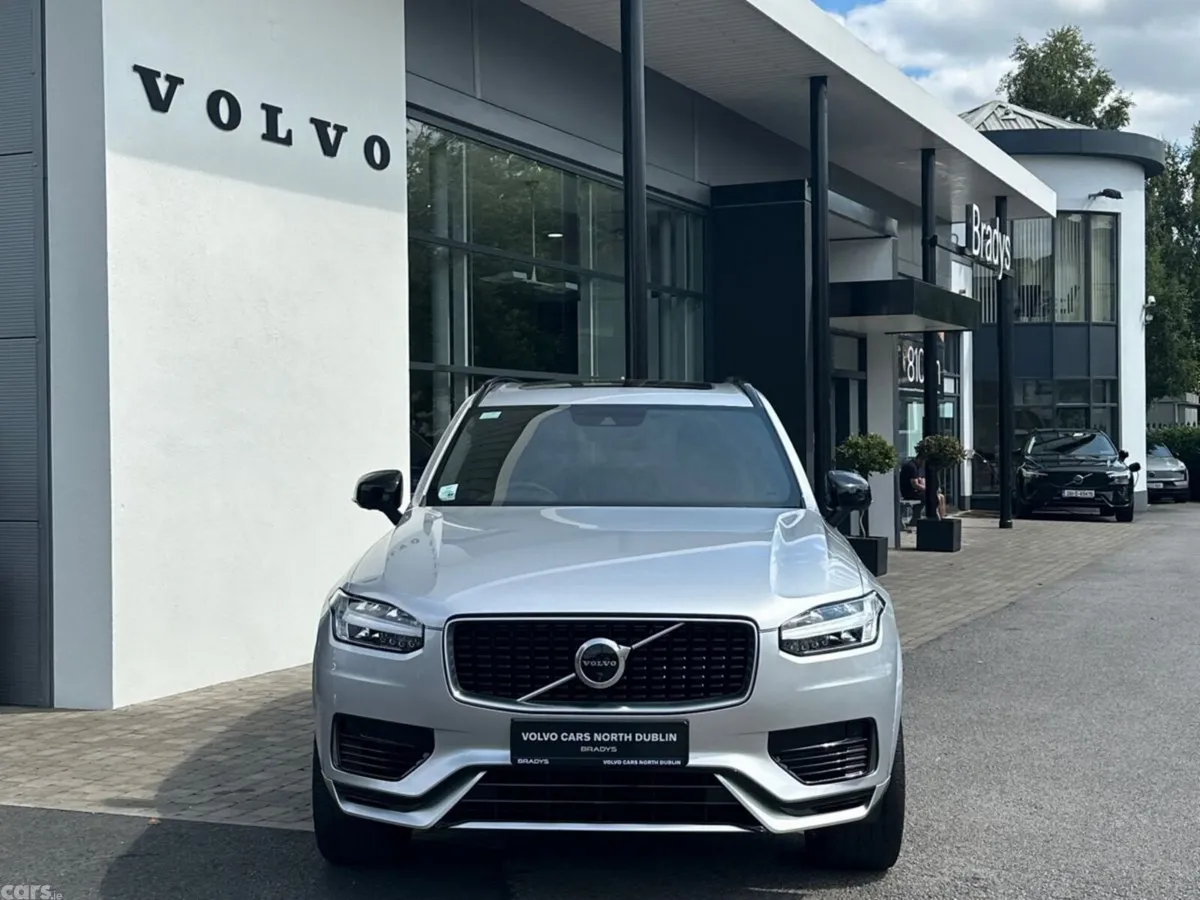 Volvo XC90 SUV, Petrol Plug-in Hybrid, 2020, Silver
