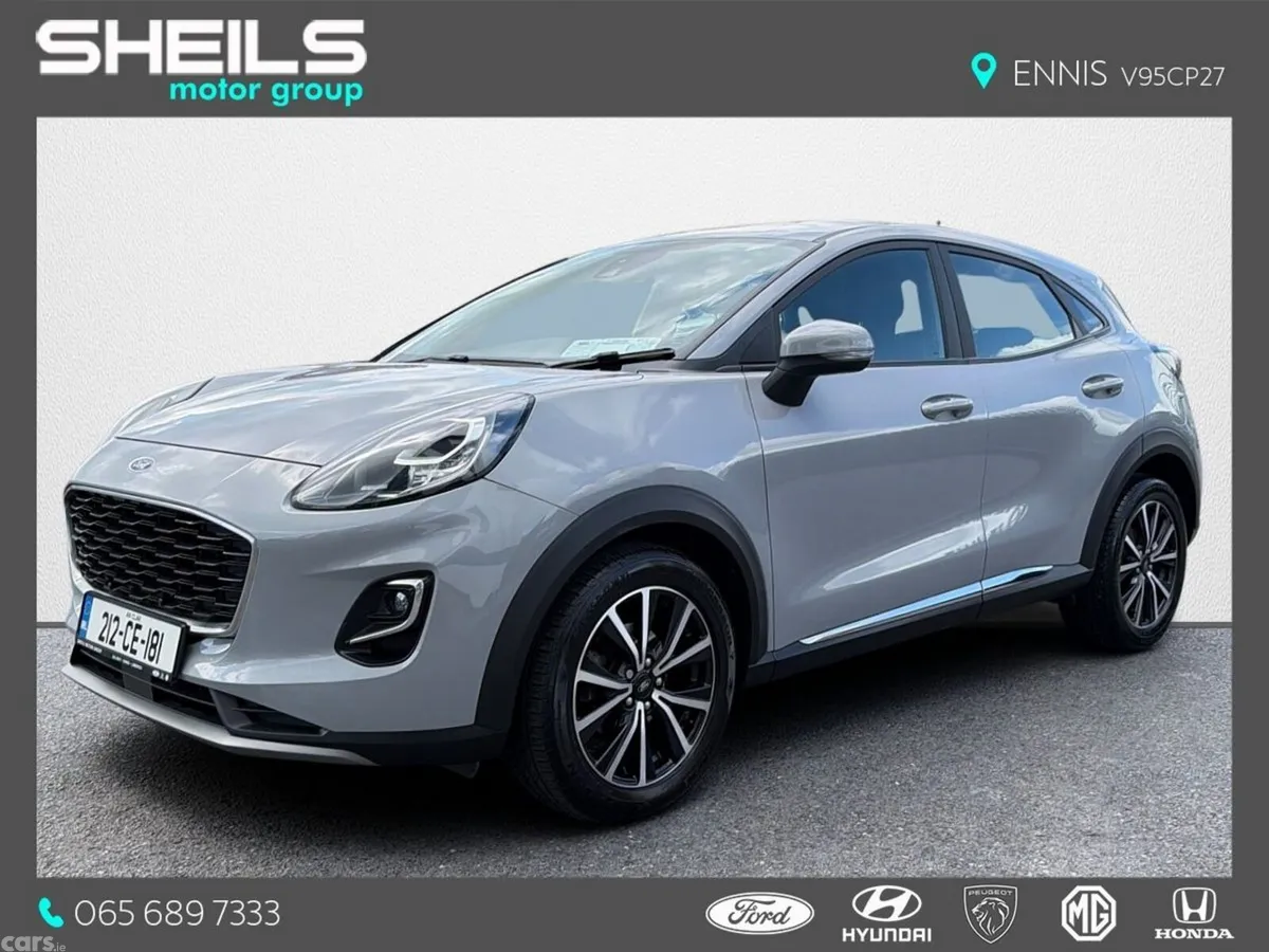 Ford Puma MPV, Petrol Hybrid, 2021, Grey