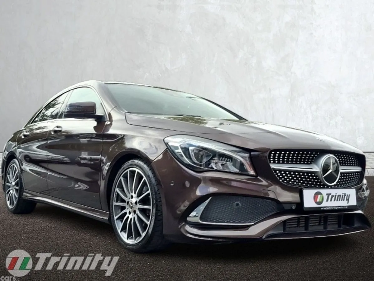 Mercedes-Benz CLA Coupe, Petrol, 2018, Brown