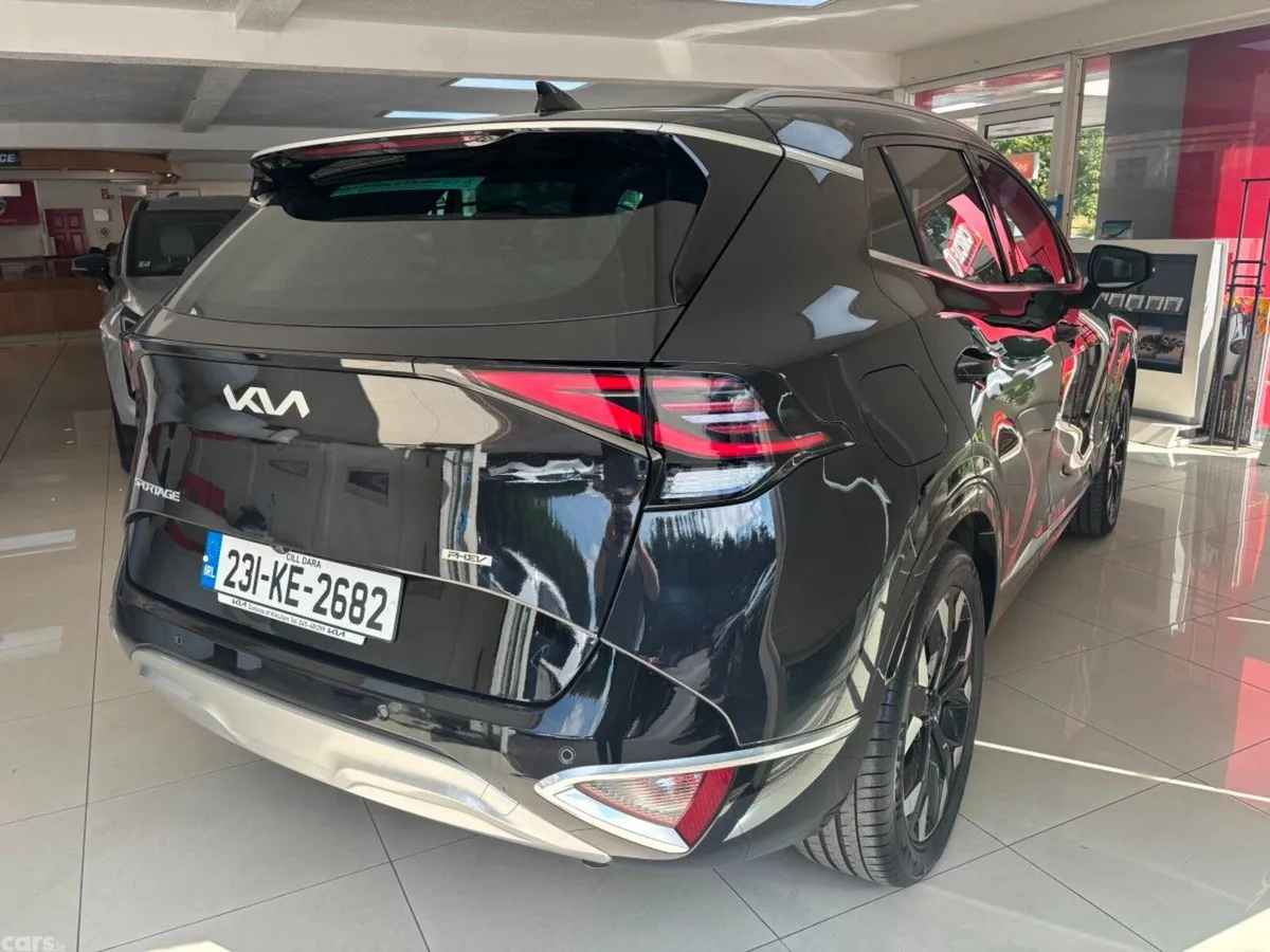 Kia Sportage SUV, Petrol Plug-in Hybrid, 2023, Black