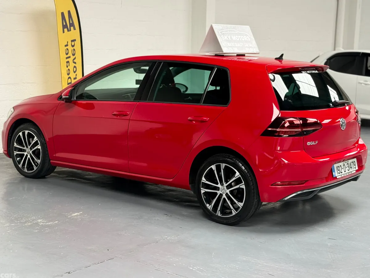 Volkswagen Golf Hatchback, Petrol, 2019, Red