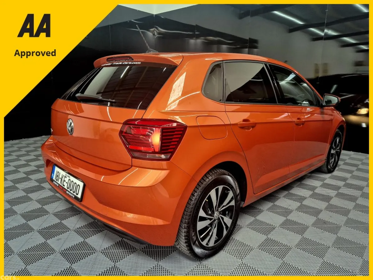 Volkswagen Polo Hatchback, Petrol, 2018, Orange