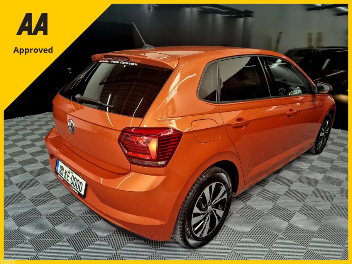 Volkswagen Polo Hatchback, Petrol, 2018, Orange