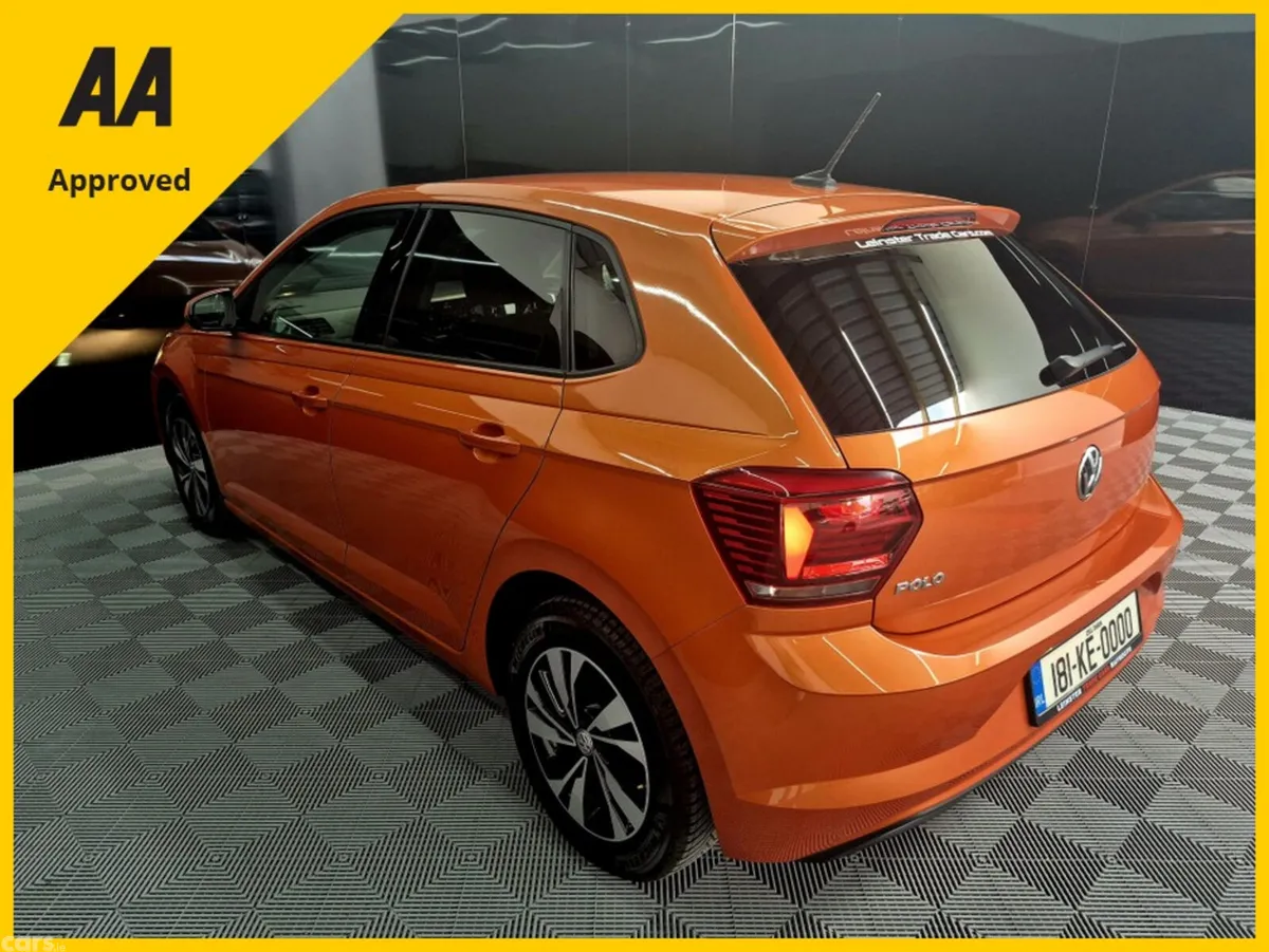 Volkswagen Polo Hatchback, Petrol, 2018, Orange