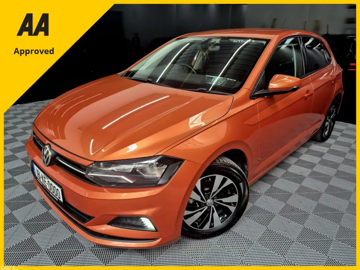 Volkswagen Polo Hatchback, Petrol, 2018, Orange