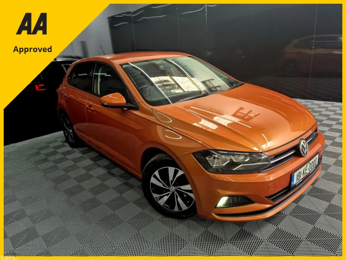 Volkswagen Polo Hatchback, Petrol, 2018, Orange