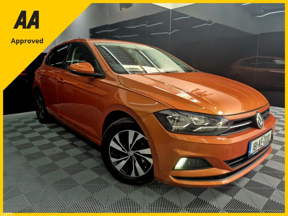 Volkswagen Polo Hatchback, Petrol, 2018, Orange
