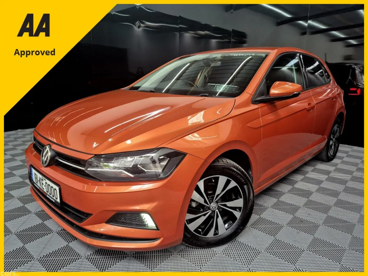 Volkswagen Polo Hatchback, Petrol, 2018, Orange