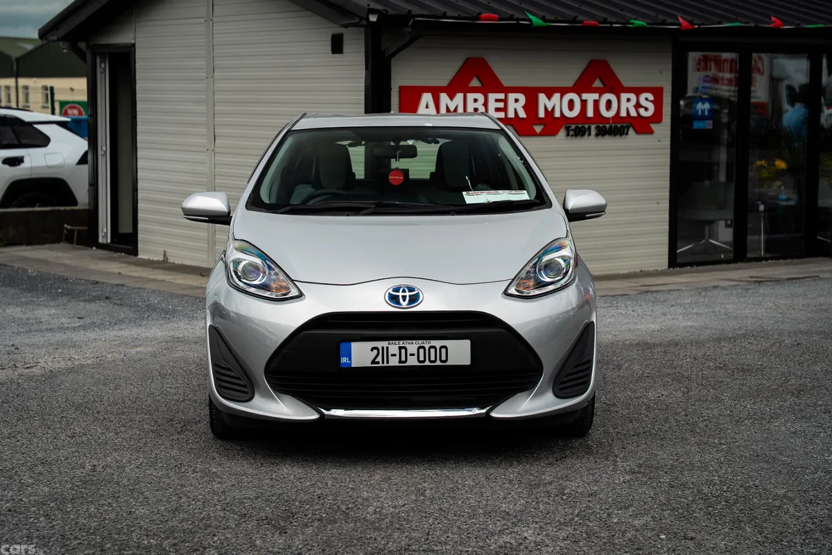 Toyota Aqua Hatchback, Petrol Hybrid, 2021, Silver