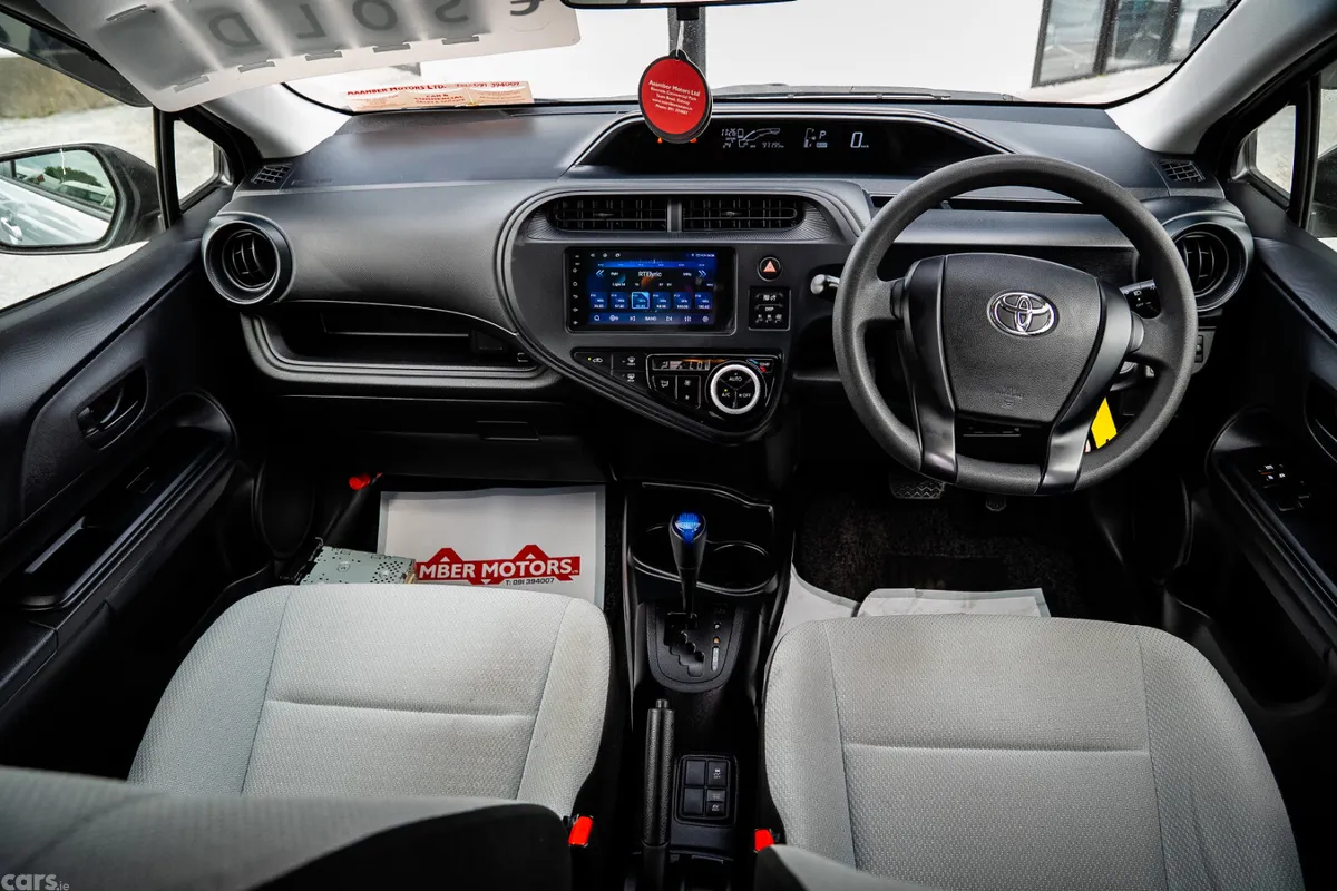 Toyota Aqua Hatchback, Petrol Hybrid, 2021, Silver