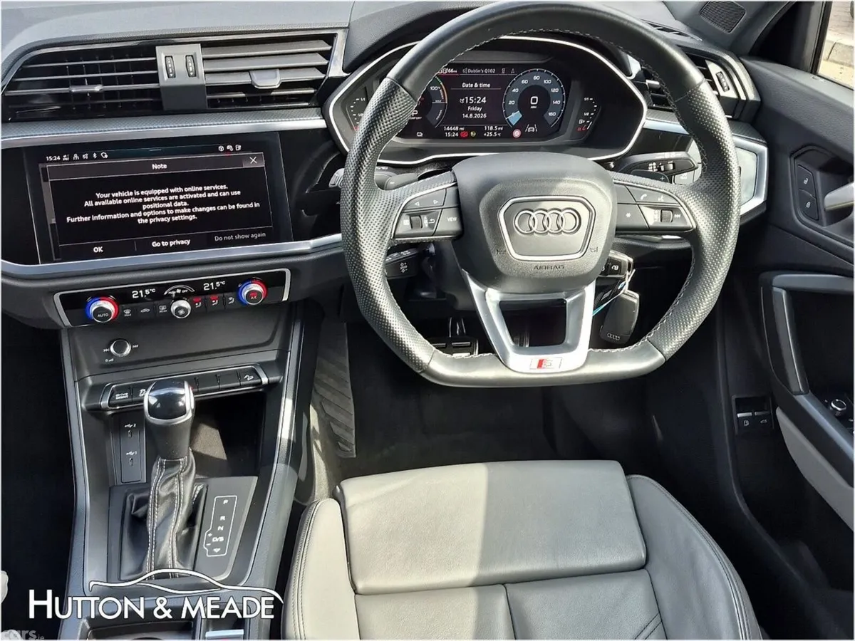 Audi Q3 SUV, Petrol Plug-in Hybrid, 2024, Orange