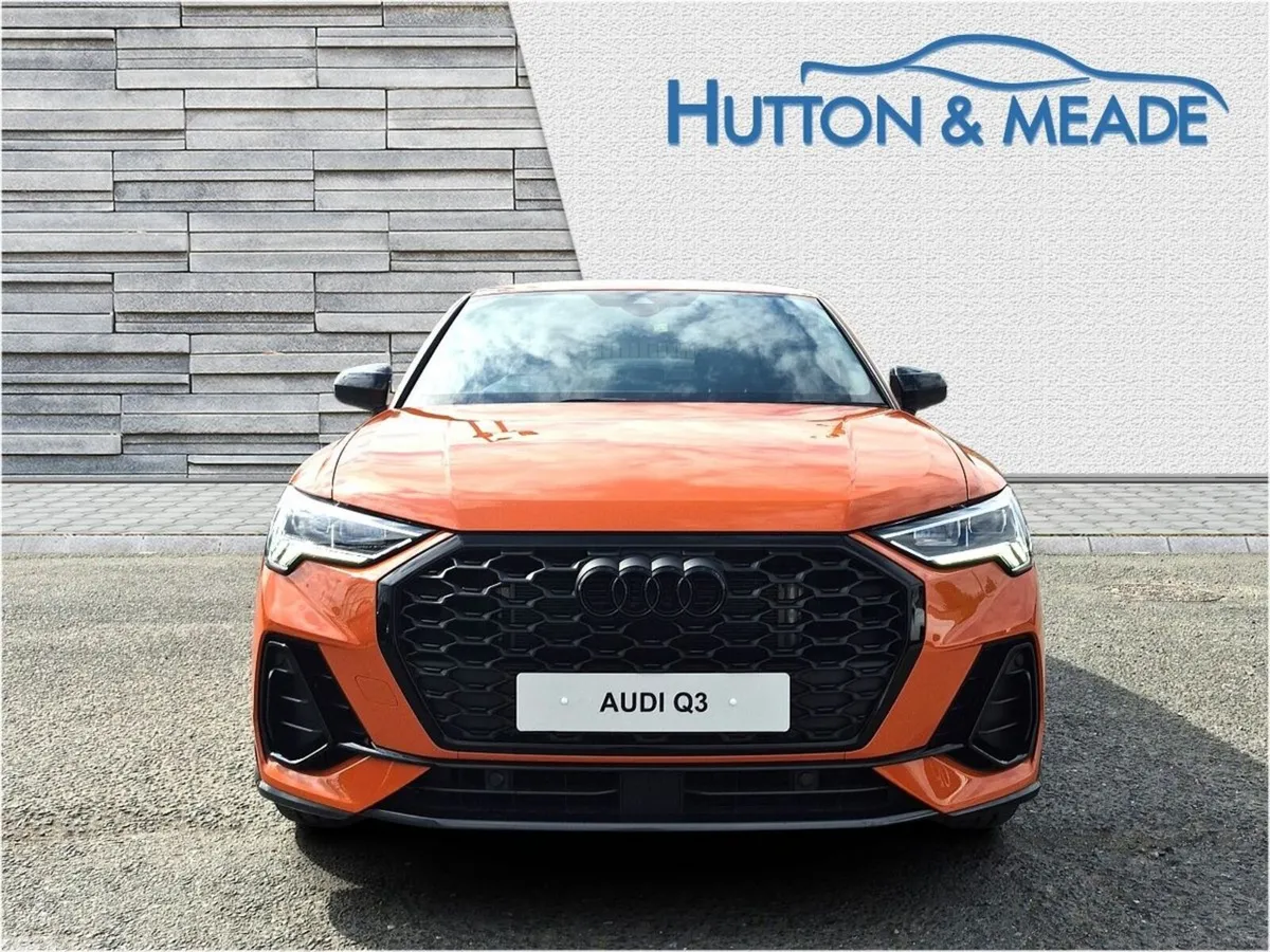 Audi Q3 SUV, Petrol Plug-in Hybrid, 2024, Orange
