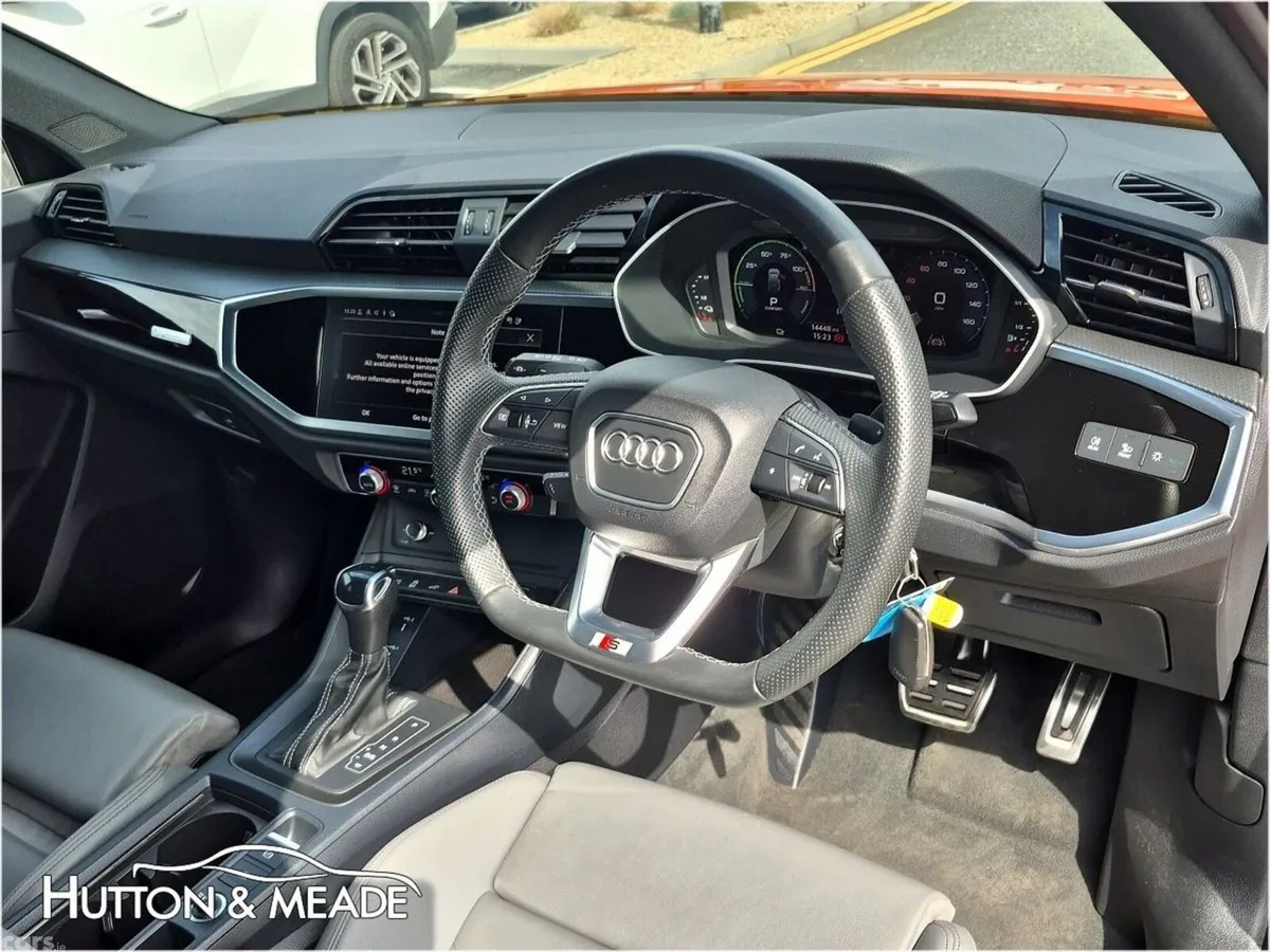 Audi Q3 SUV, Petrol Plug-in Hybrid, 2024, Orange