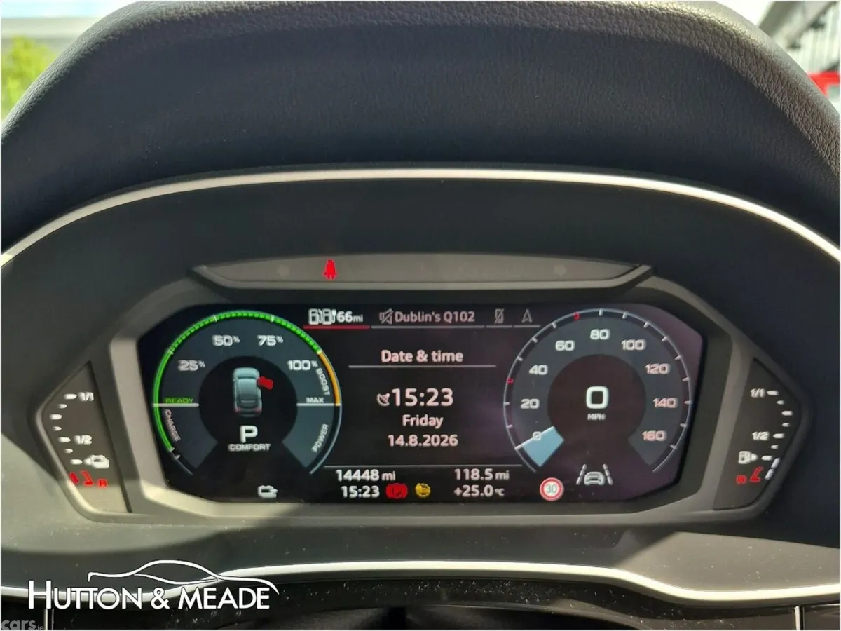 Audi Q3 SUV, Petrol Plug-in Hybrid, 2024, Orange