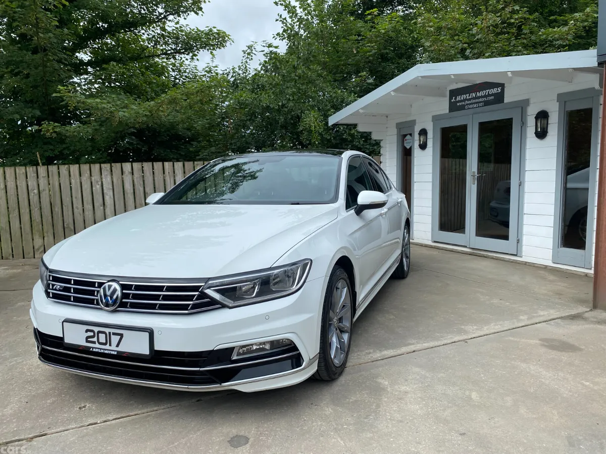 Volkswagen Passat Saloon, Diesel, 2017, White