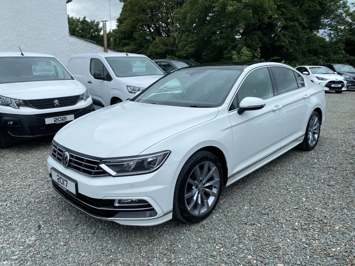 Volkswagen Passat Saloon, Diesel, 2017, White