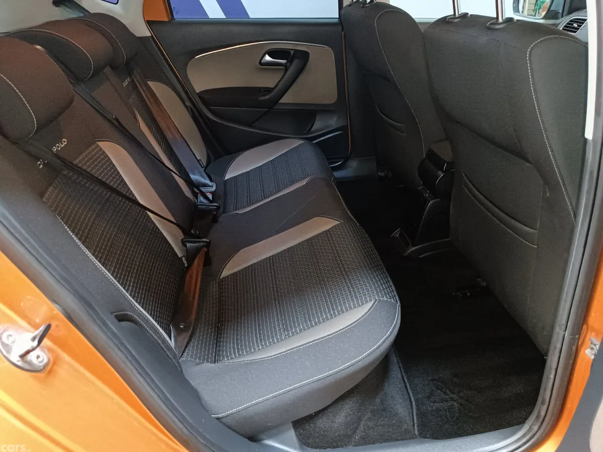 Volkswagen Polo Hatchback, Petrol, 2016, Orange