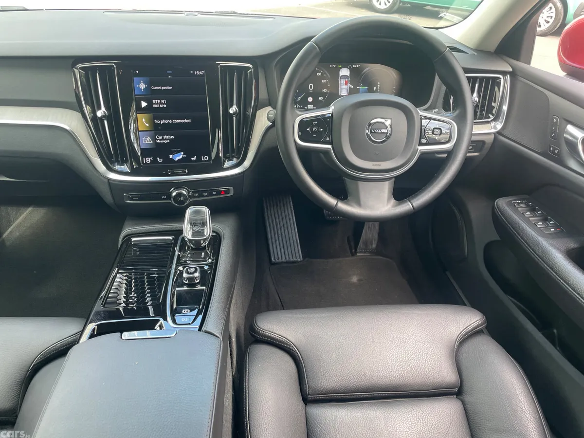Volvo V60 Estate, Petrol Hybrid, 2021, Red