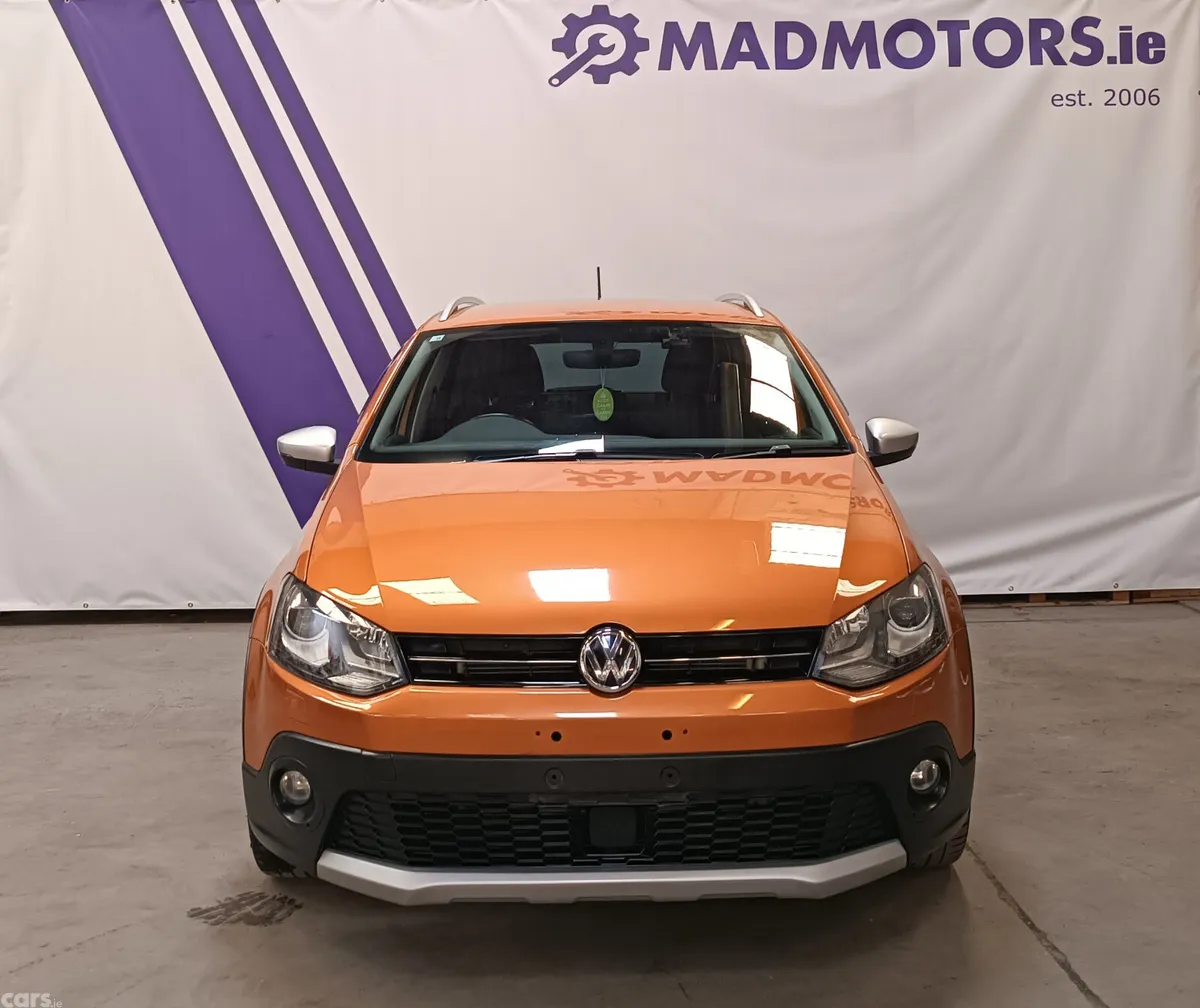 Volkswagen Polo Hatchback, Petrol, 2016, Orange