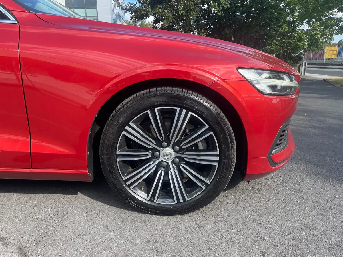 Volvo V60 Estate, Petrol Hybrid, 2021, Red