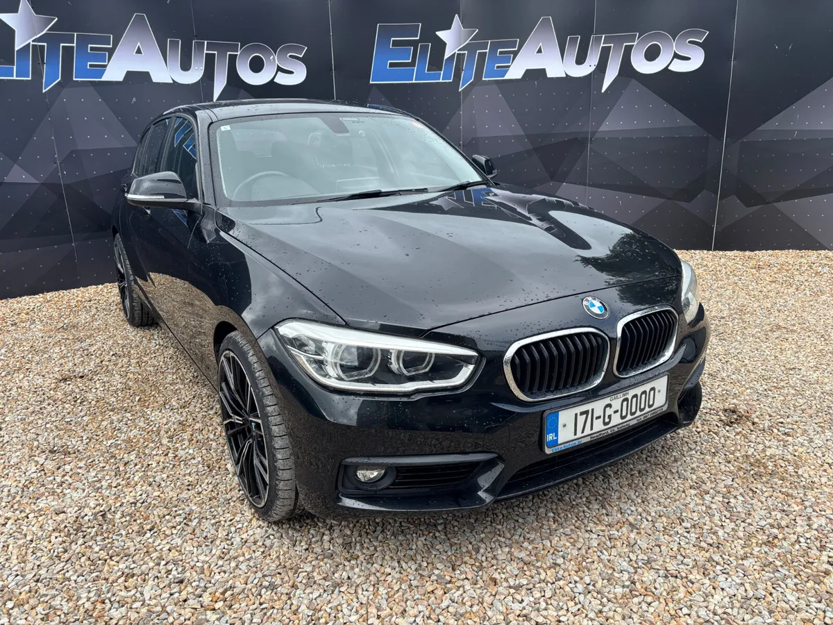 BMW 1-Series Hatchback, Petrol, 2017, Black