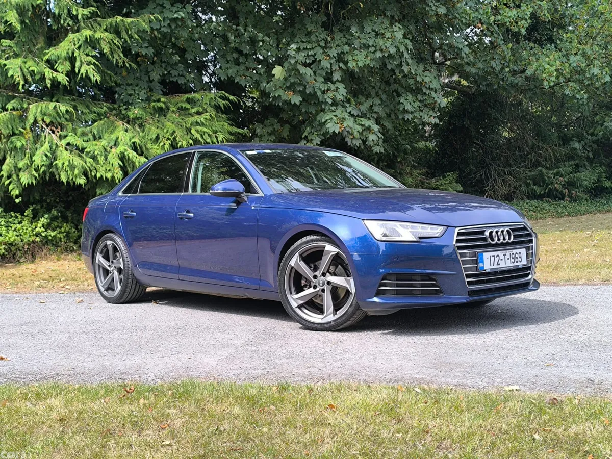 Audi A4 Saloon, Diesel, 2017, Blue
