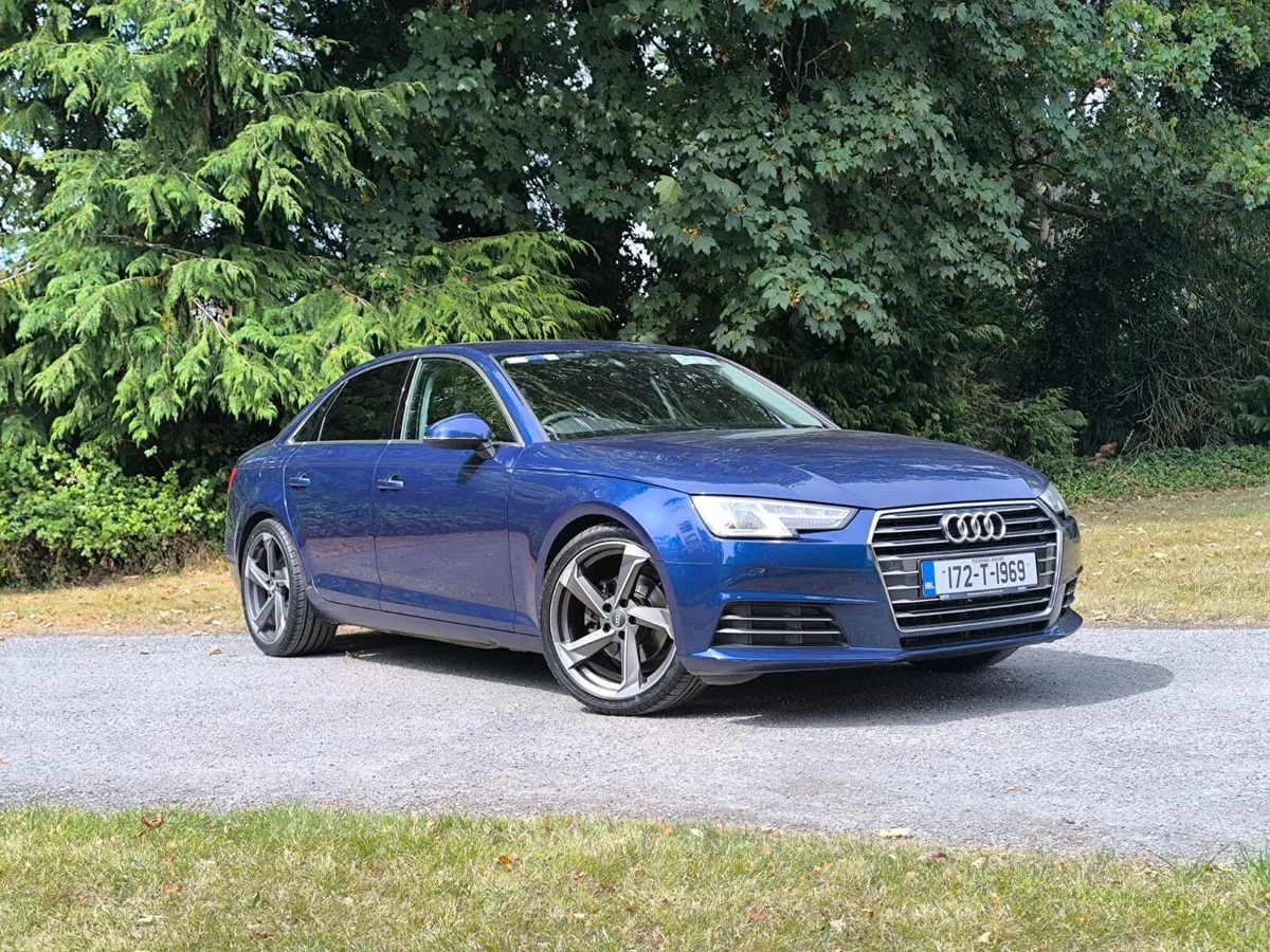Audi A4 Saloon, Diesel, 2017, Blue
