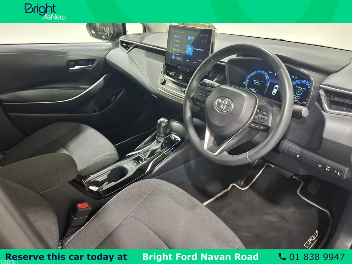 Toyota Corolla Saloon, Petrol Hybrid, 2023, Black