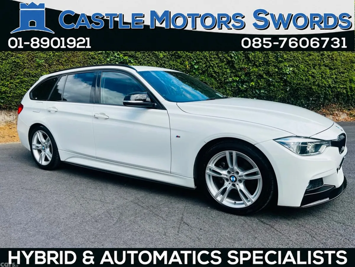 BMW 3-Series Estate, Diesel, 2017, White