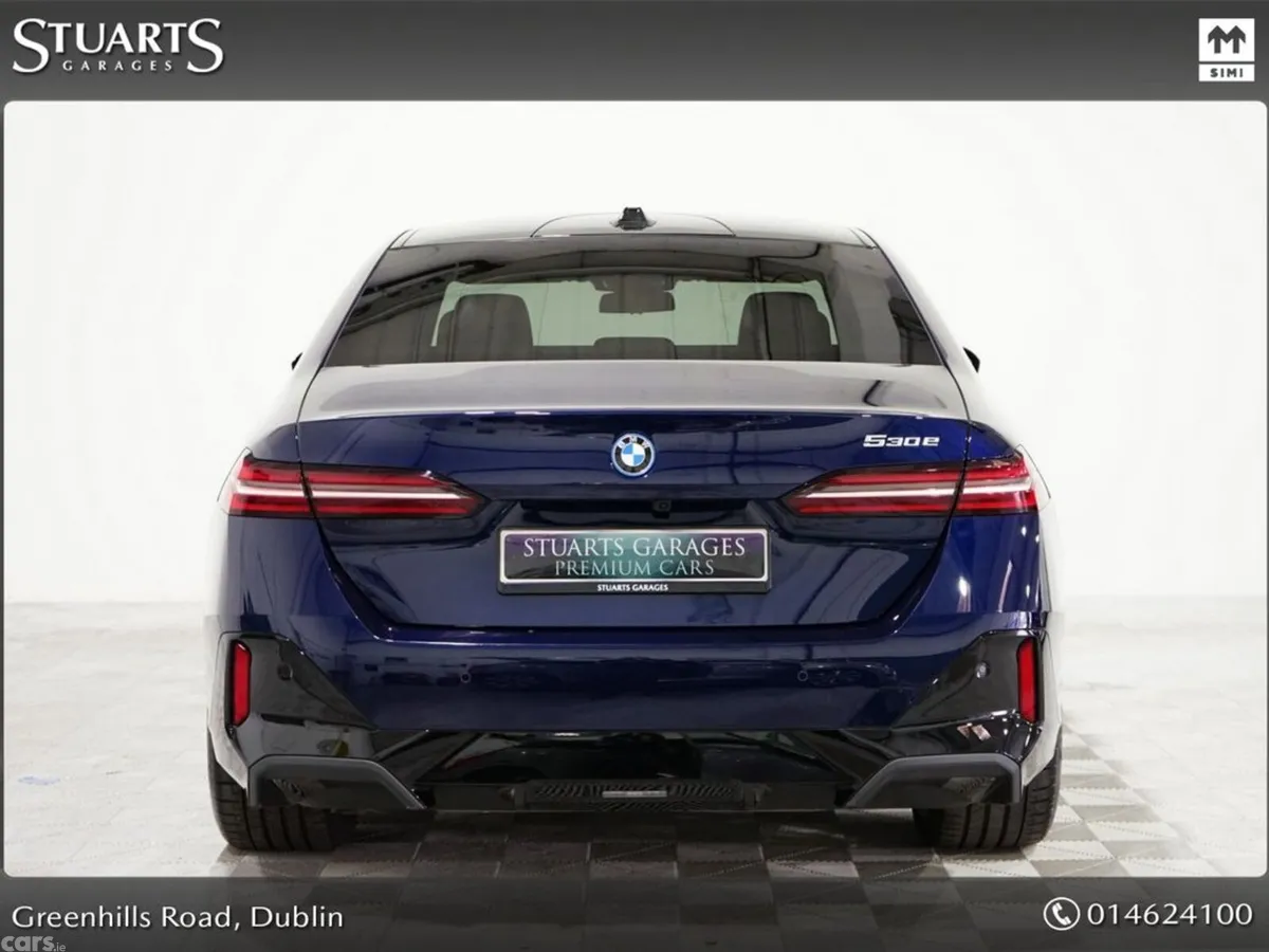 BMW 5-Series Saloon, Petrol Plug-in Hybrid, 2026, Blue