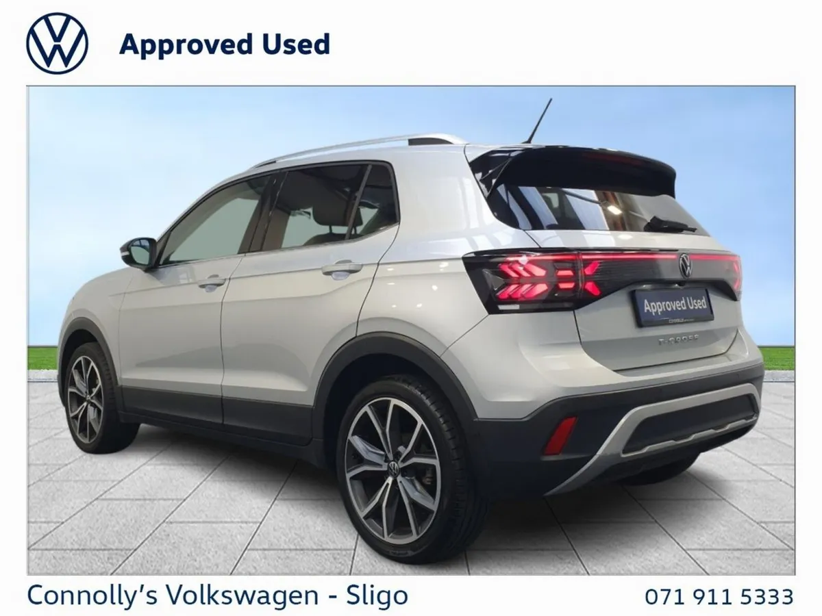 Volkswagen T-Cross SUV, Petrol, 2024, Silver