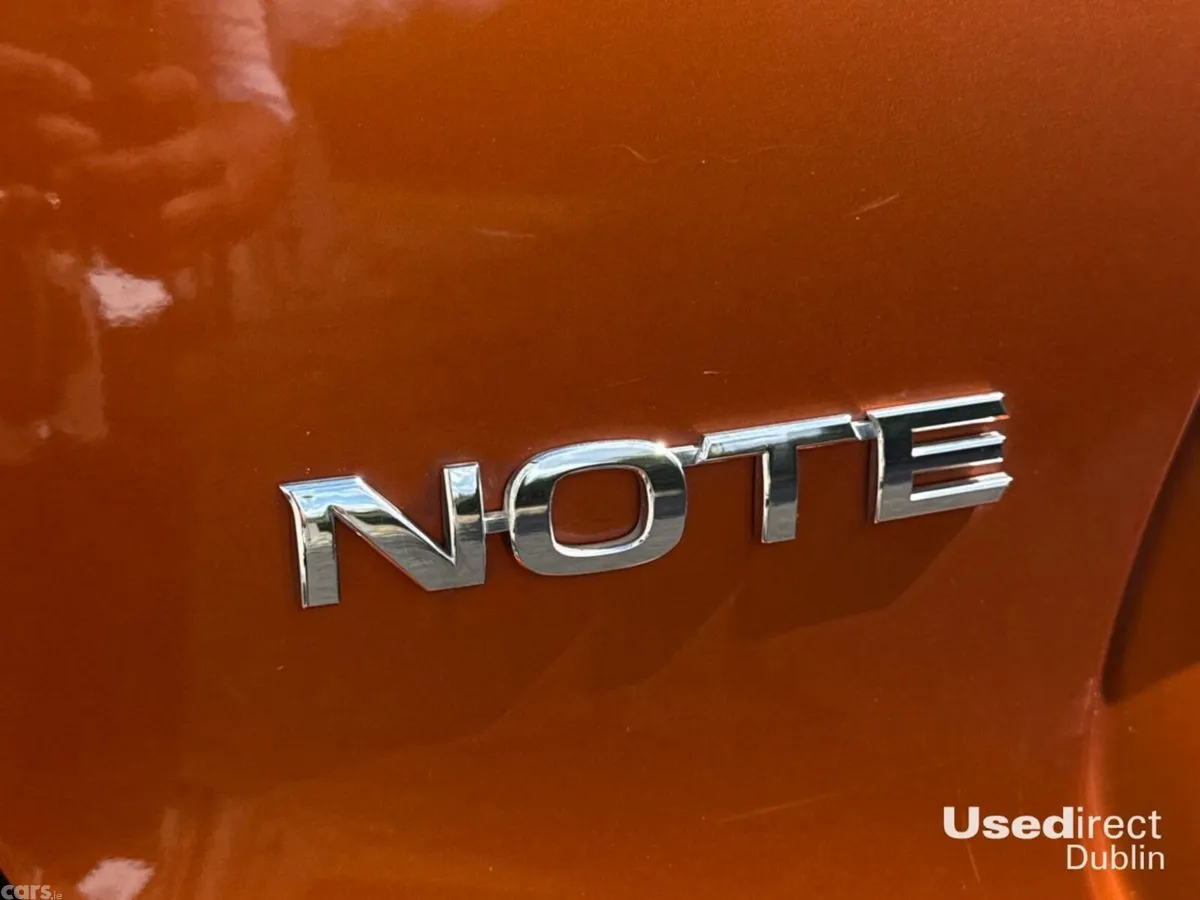 Nissan Note MPV, Petrol Hybrid, 2019, Orange