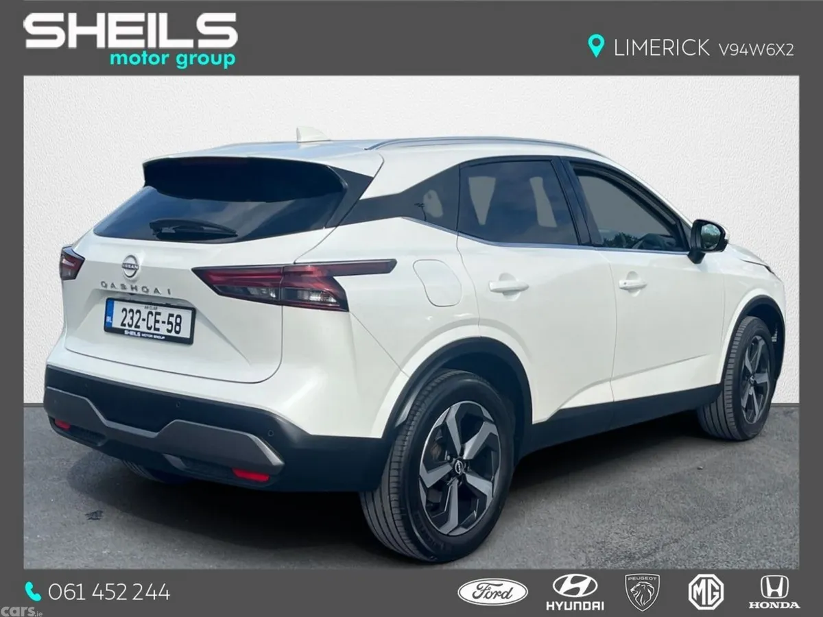 Nissan Qashqai MPV, Petrol, 2023, White