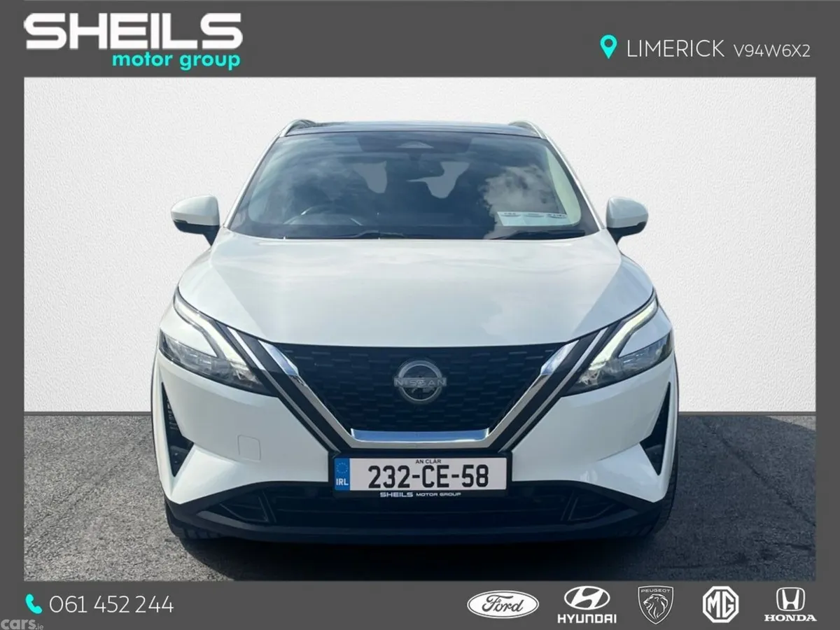 Nissan Qashqai MPV, Petrol, 2023, White