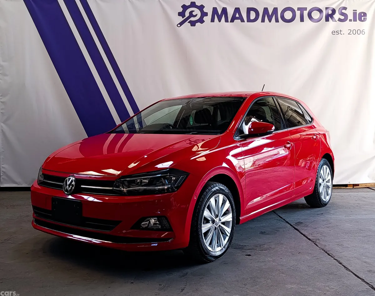 Volkswagen Polo Hatchback, Petrol, 2019, Red