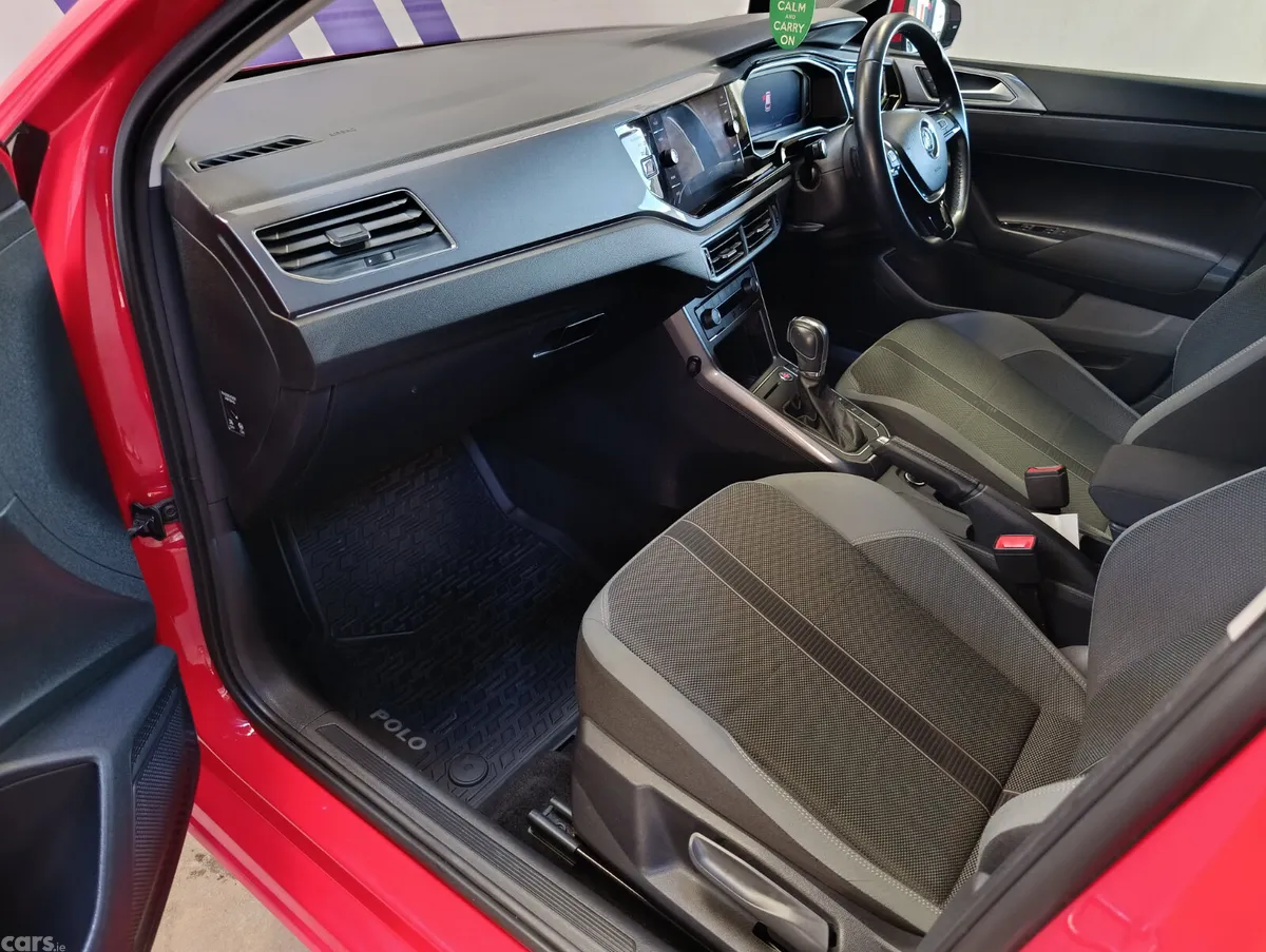 Volkswagen Polo Hatchback, Petrol, 2019, Red