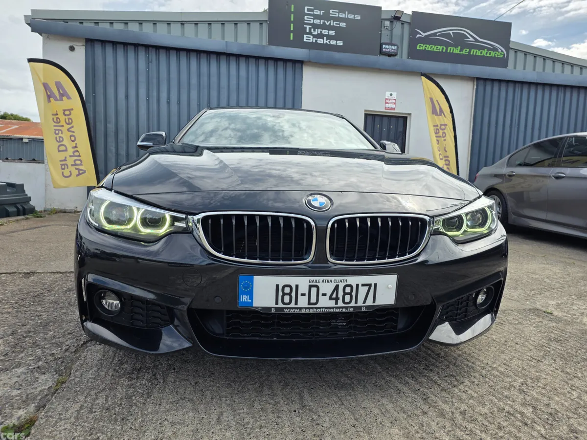 BMW 4-Series Coupe, Petrol, 2018, Black