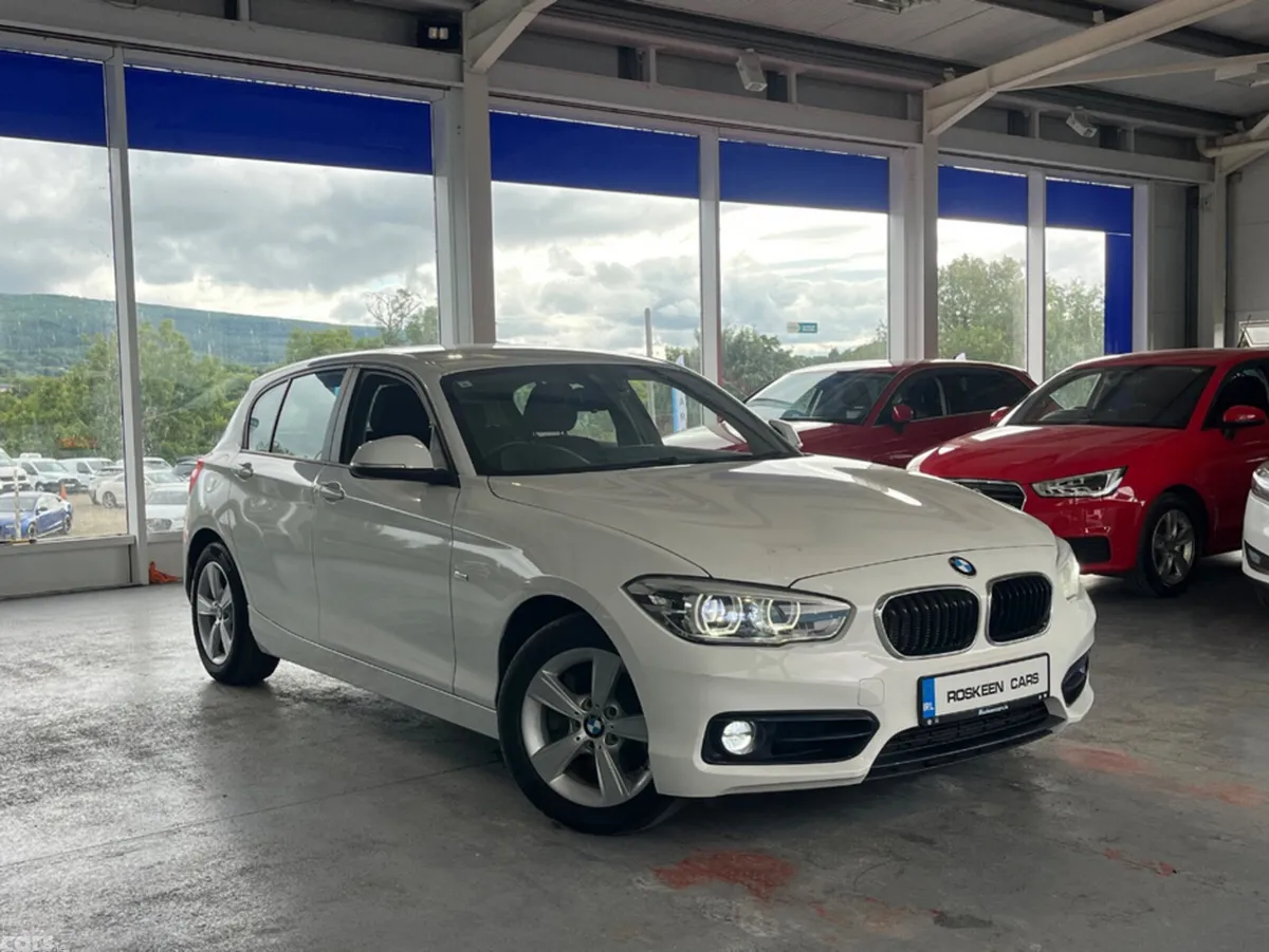 BMW 1-Series Hatchback, Petrol, 2017, White