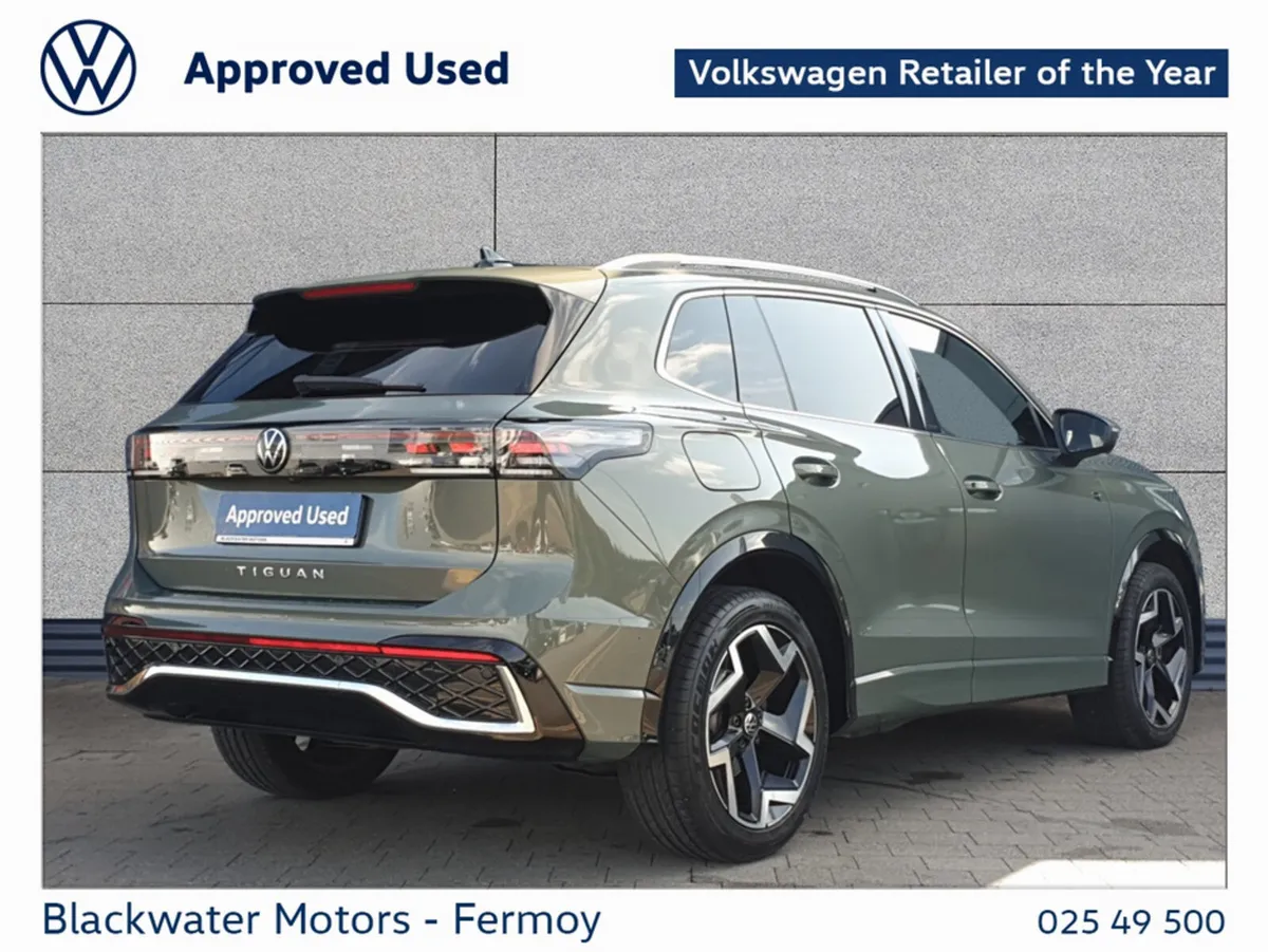 Volkswagen Tiguan SUV, Diesel, 2024, Green