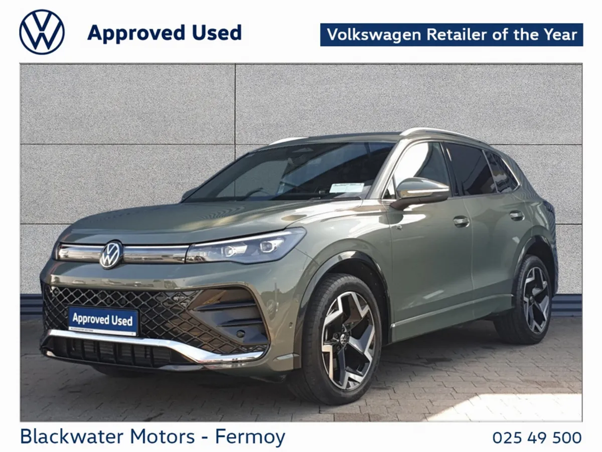 Volkswagen Tiguan SUV, Diesel, 2024, Green