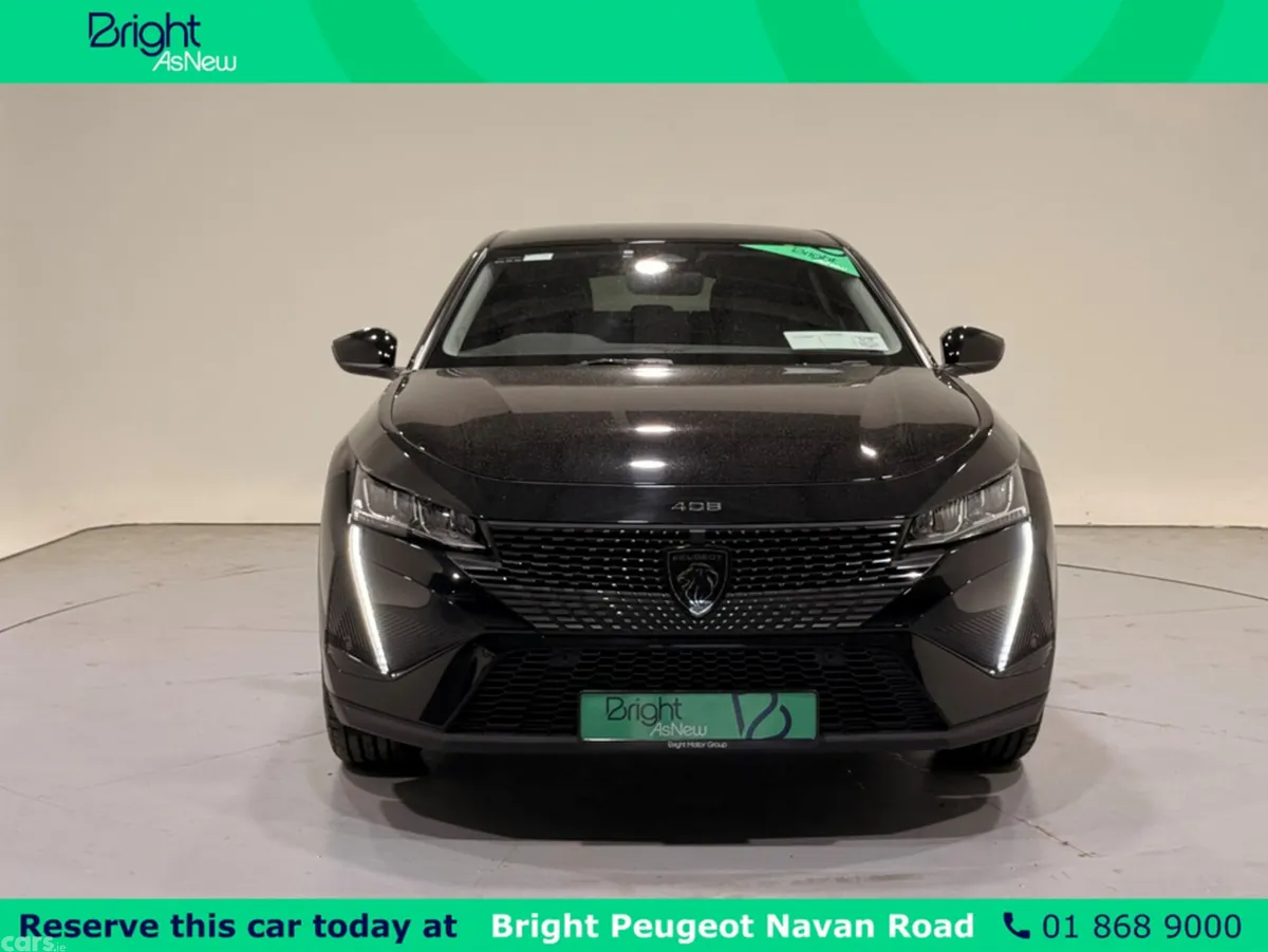 Peugeot 408 Hatchback, Petrol, 2023, Black